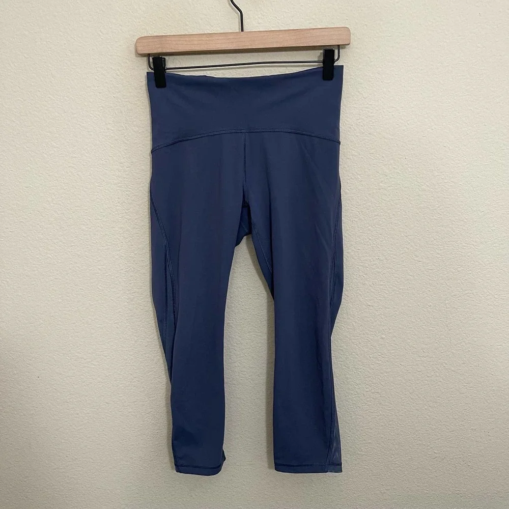 Lululemon Train Times High Rise Mesh Panel 21